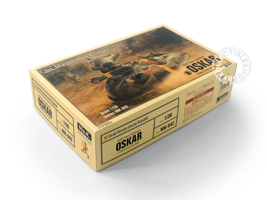 Ma.K Wave SF3D 1/20 Oskar 25mm Linear Gun Model Kit
