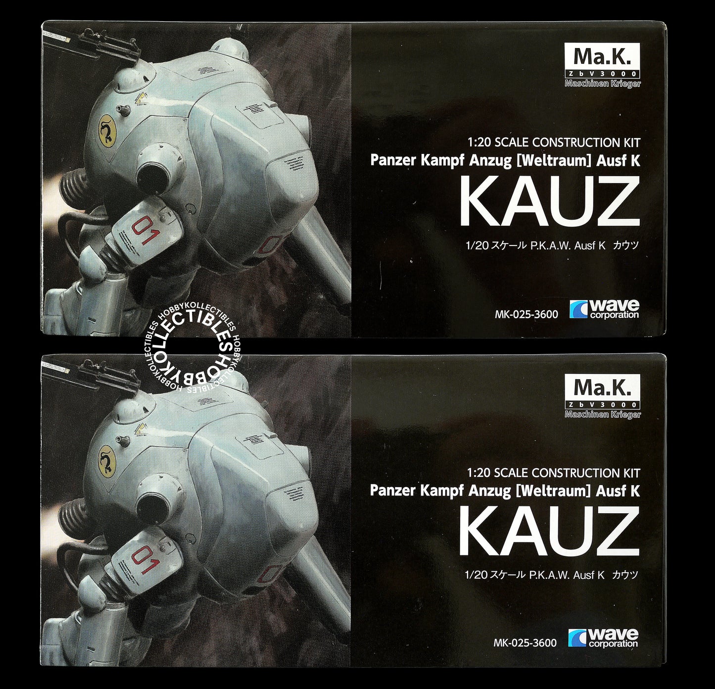 Ma.K Wave SF3D 1/20 PKA Weltraum Kauz Model Kit