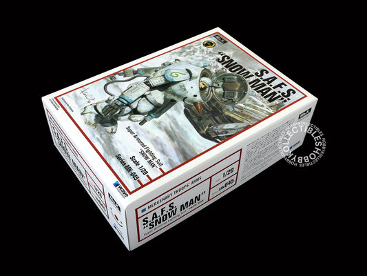Ma.K Wave SF3D 1/20 SAFS Snowman Plastic Model Kit