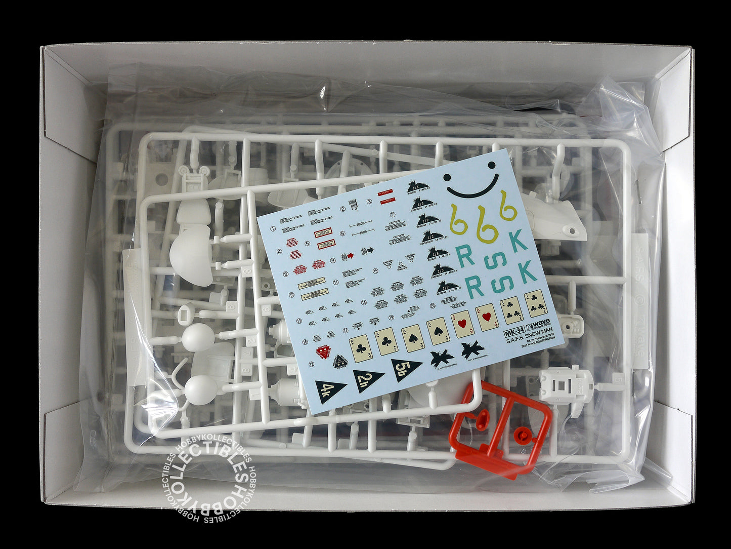 Ma.K Wave SF3D 1/20 SAFS Snowman Plastic Model Kit