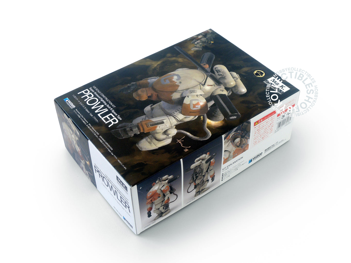 Ma.K Wave SF3D 1/20 SAFSR Space Type Prowler Model Kit