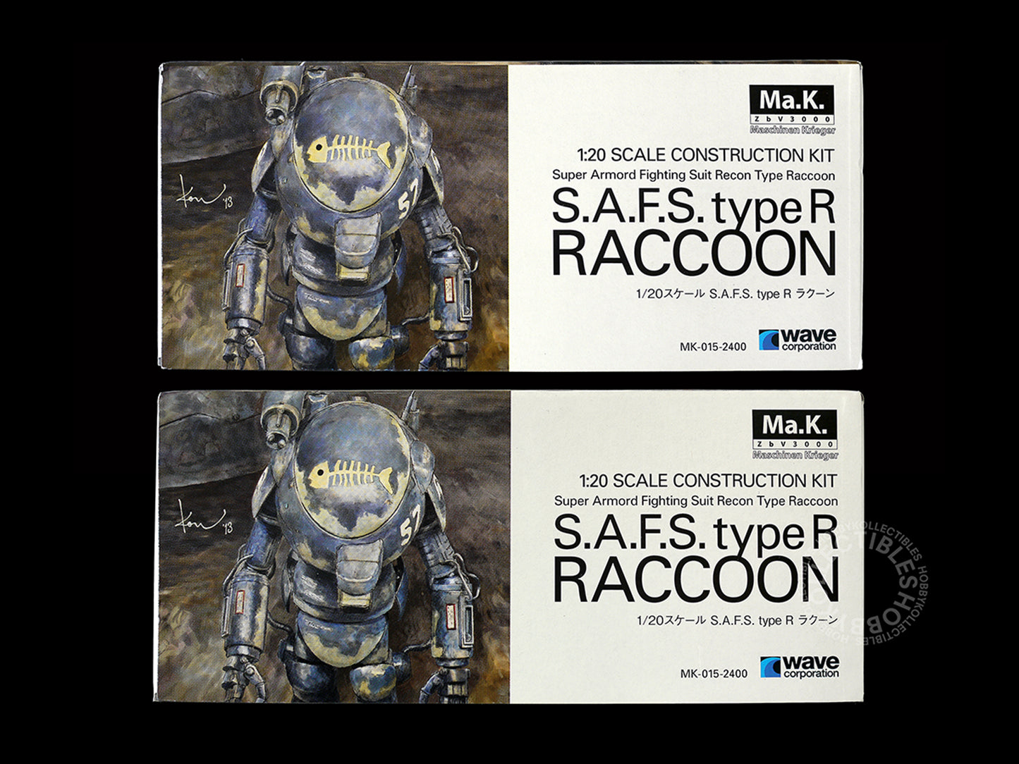 Ma.K Wave SF3D 1/20 Mecha SAFS Raccoon Model Kit