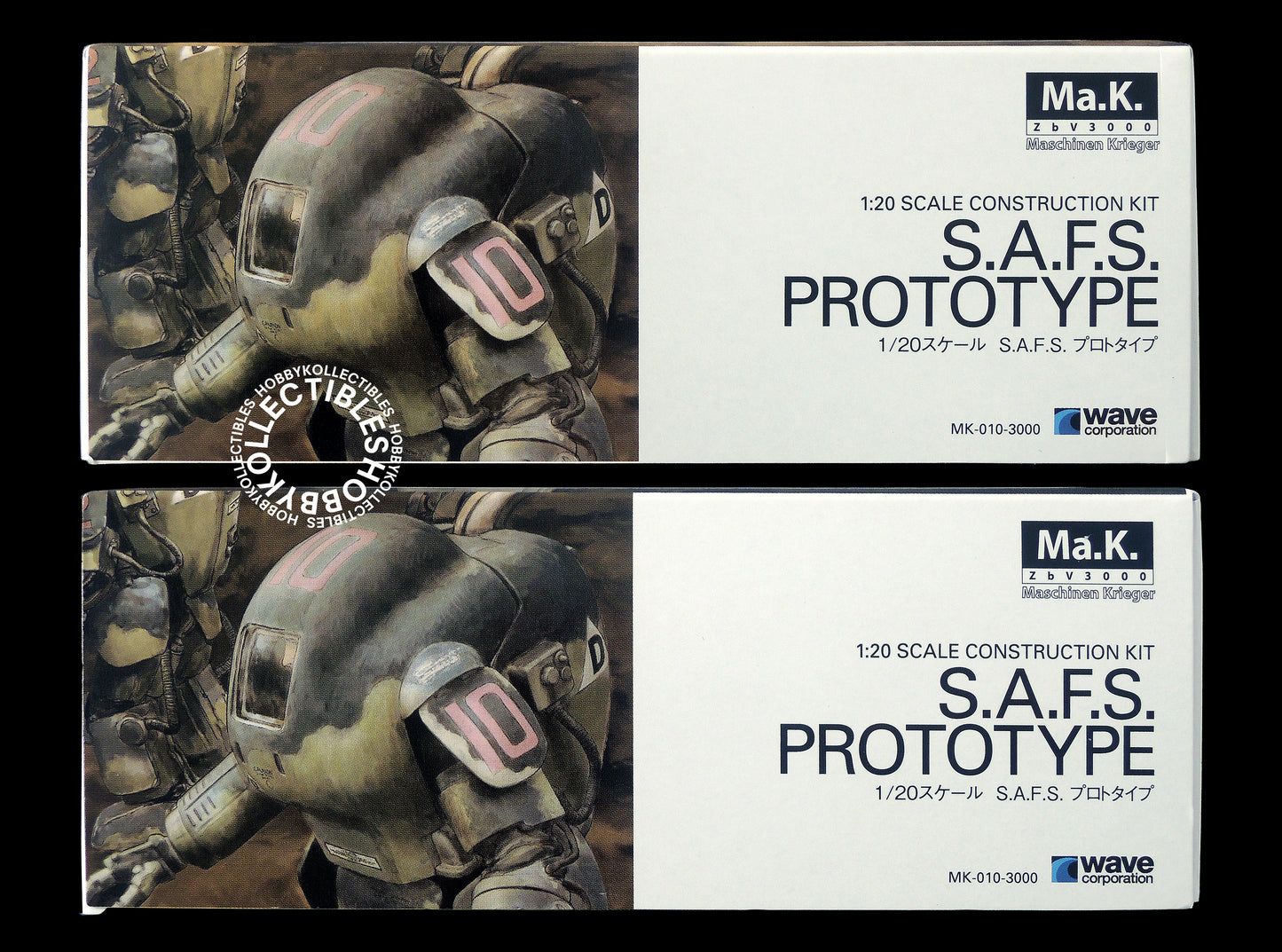 Ma.K Wave SF3D 1/20 SAFS Prototype  Model Kit