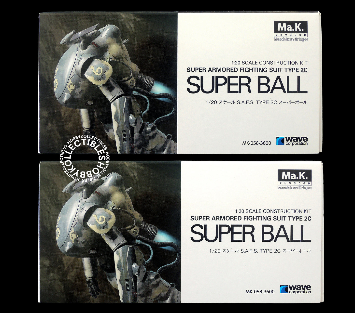 Ma.K Wave SF3D 1/20 SAFS Type 2C Super Ball Model Kit