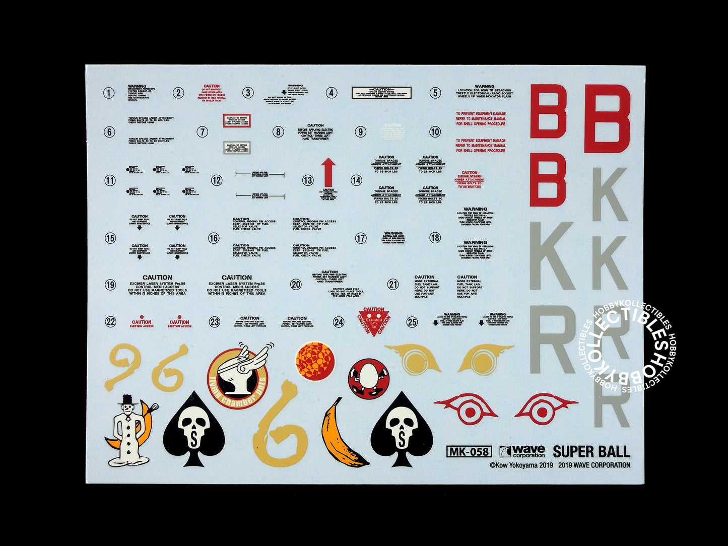 Ma.K Wave SF3D 1/20 SAFS Type 2C Super Ball Model Kit