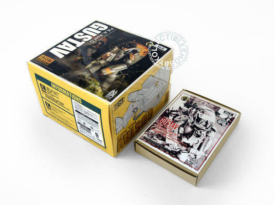 Ma.K Wave SF3D Earnestcore Craft 1/16 Lights-Up Gustav Action Figure + Bonus MK-03 Maschinen Krieger Factory Sealed