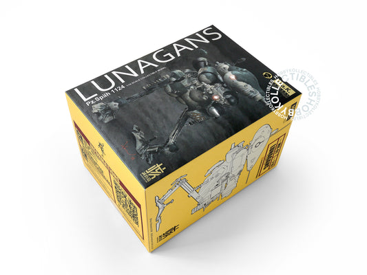 Ma.K Wave SF3D Earnestcore Craft 1/16 Lights-Up Luna Gans Action Figure MK-01 Factory Sealed