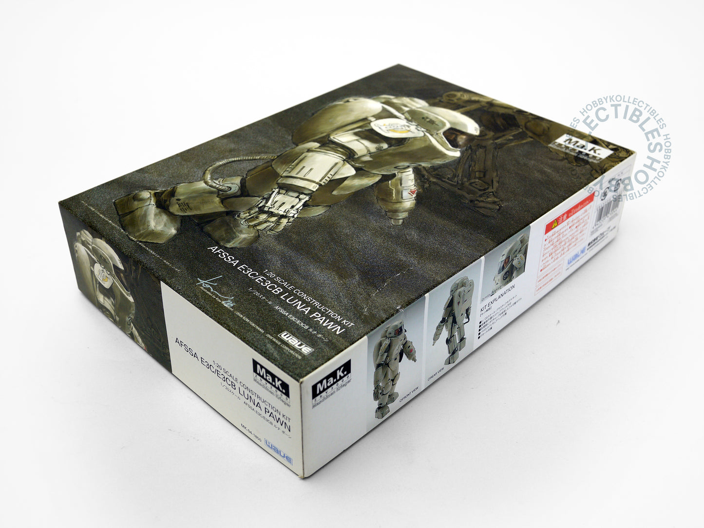 Ma.K Wave SF3D 1/20 E3C/E3CB Luna Pawn Model Kit
