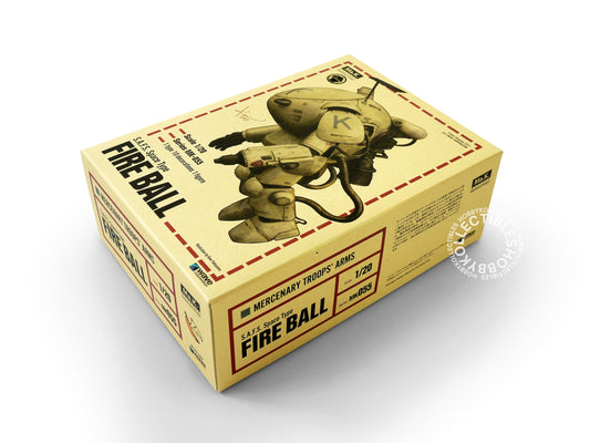 Ma.K Wave SF3D 1/20 Mecha SAFS Fire Ball/Snowman Model Kit