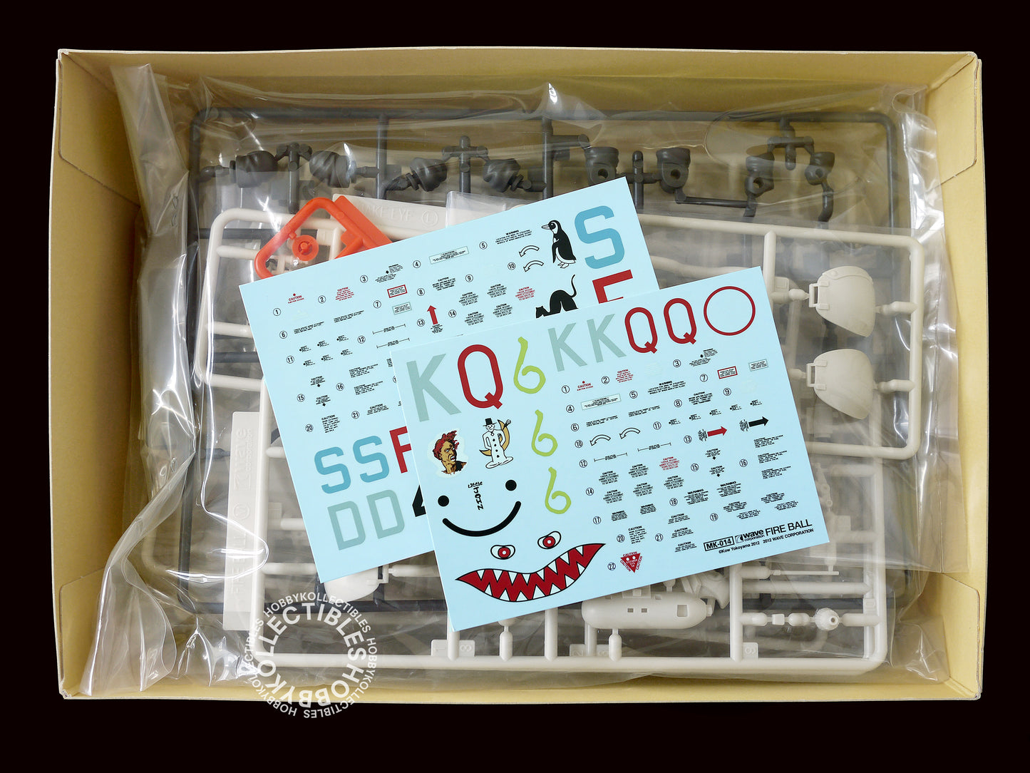 Ma.K Wave SF3D 1/20 Mecha SAFS Fire Ball/Snowman Model Kit