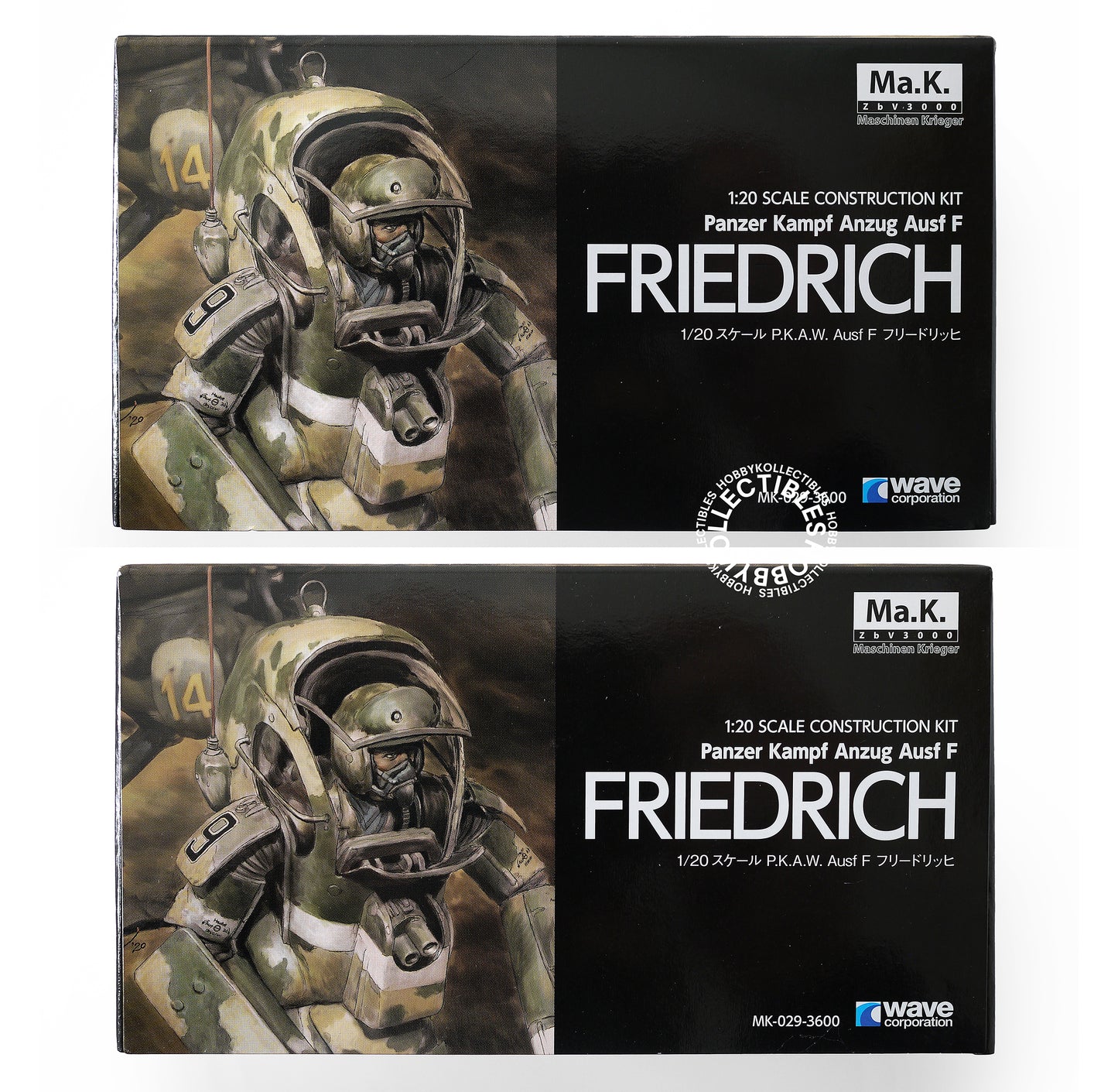 Ma.K Wave SF3D 1/20 PKAFF Friedrich MK-29 Model Kit