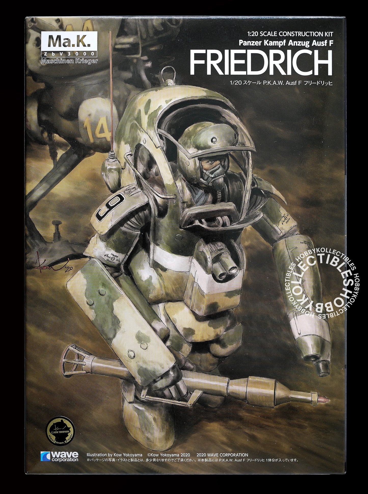 Ma.K Wave SF3D 1/20 PKAFF Friedrich MK-29 Model Kit
