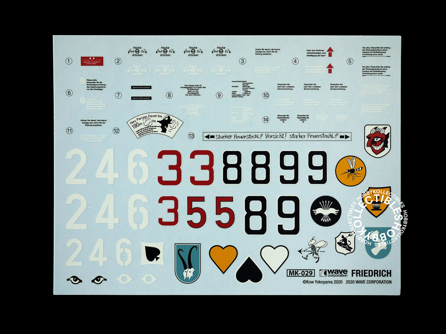 Ma.K Wave SF3D 1/20 PKAFF Friedrich MK-29 Model Kit