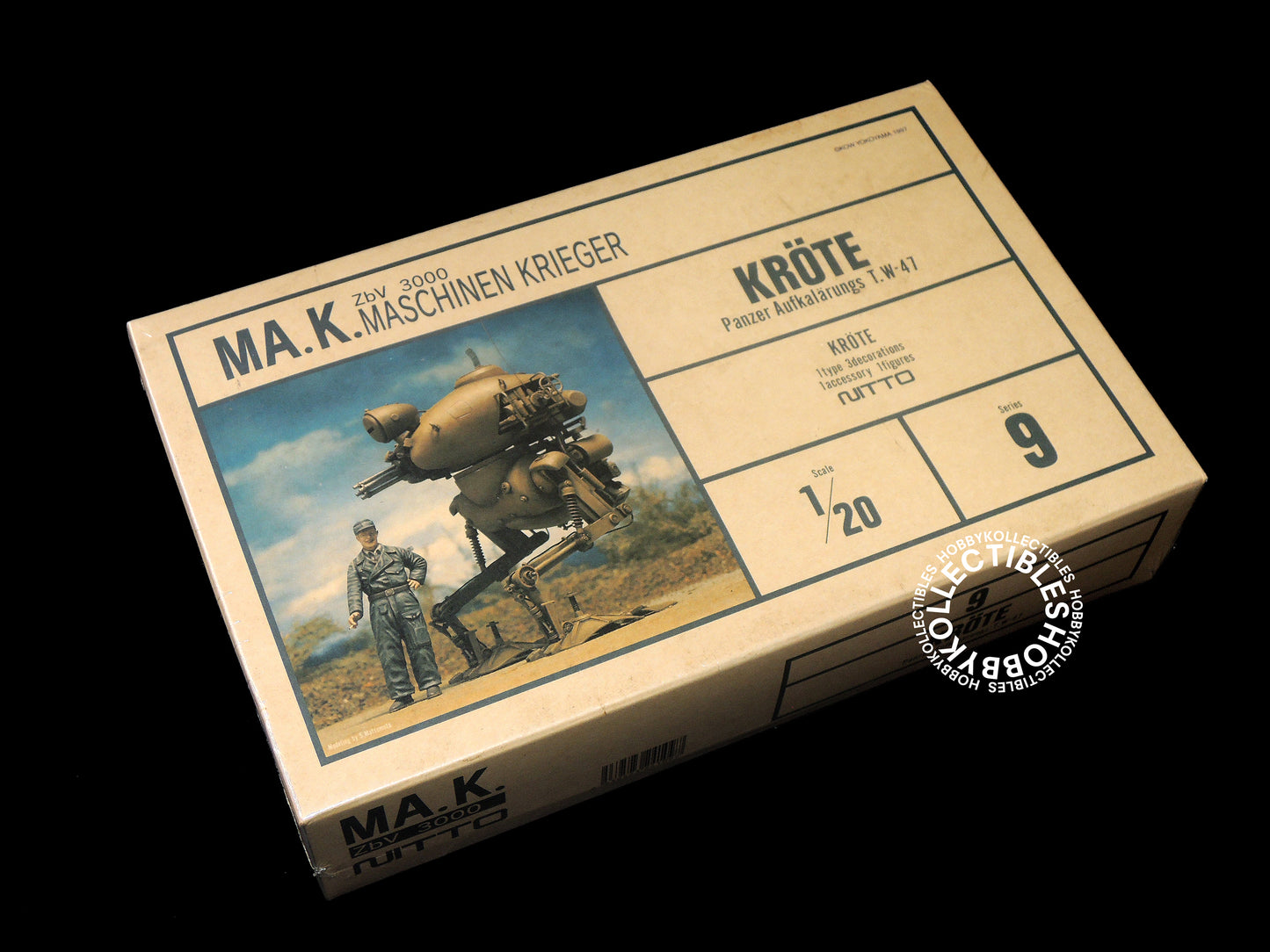 Ma.K Nitto SF3D Vintage 1/20 Mecha Kröte TW-47 Factory Sealed