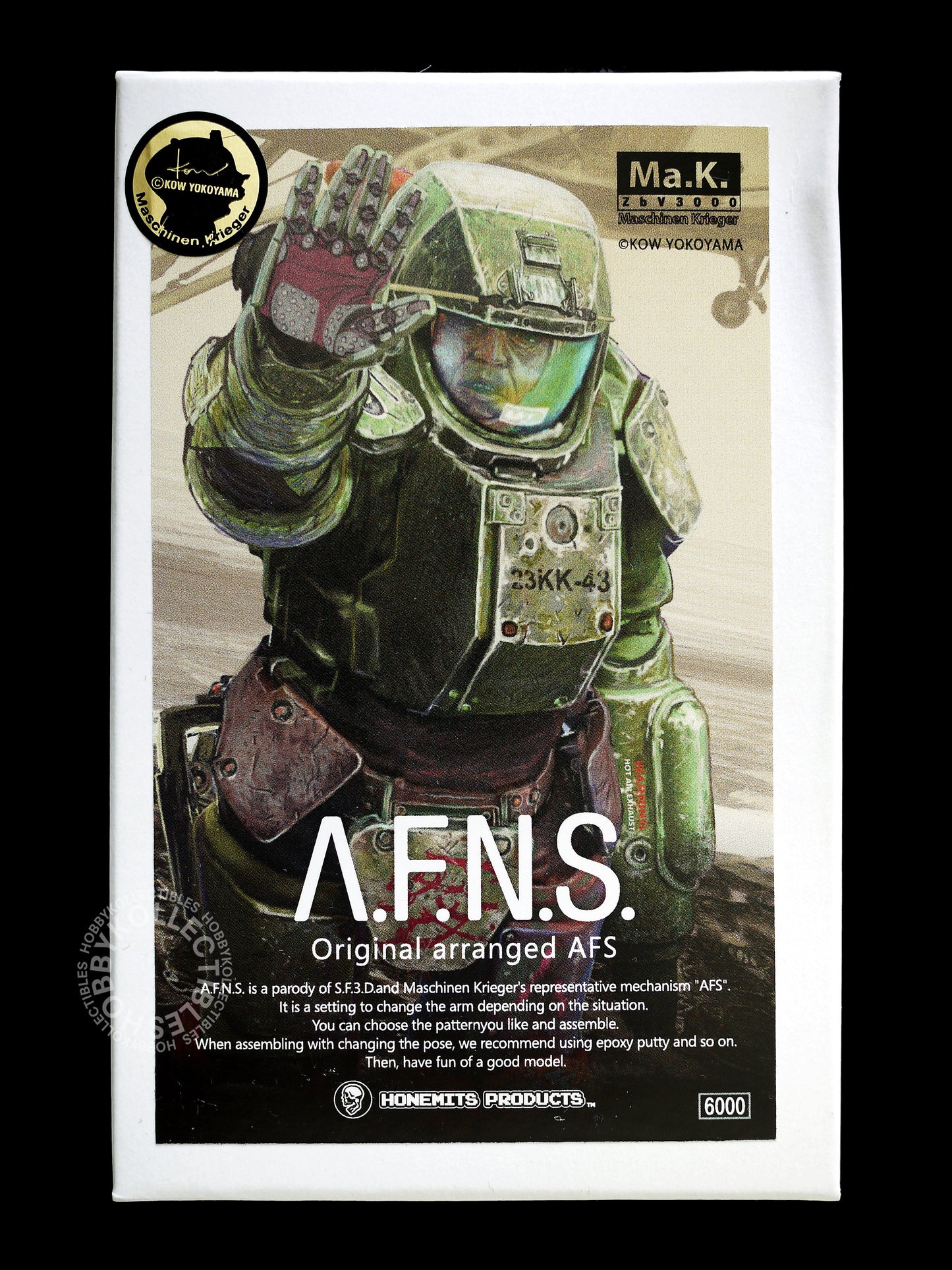 Ma.K Honemits SF3D 1/20 Original Arranged AFNS Resin Model Kit (RESTOCK)