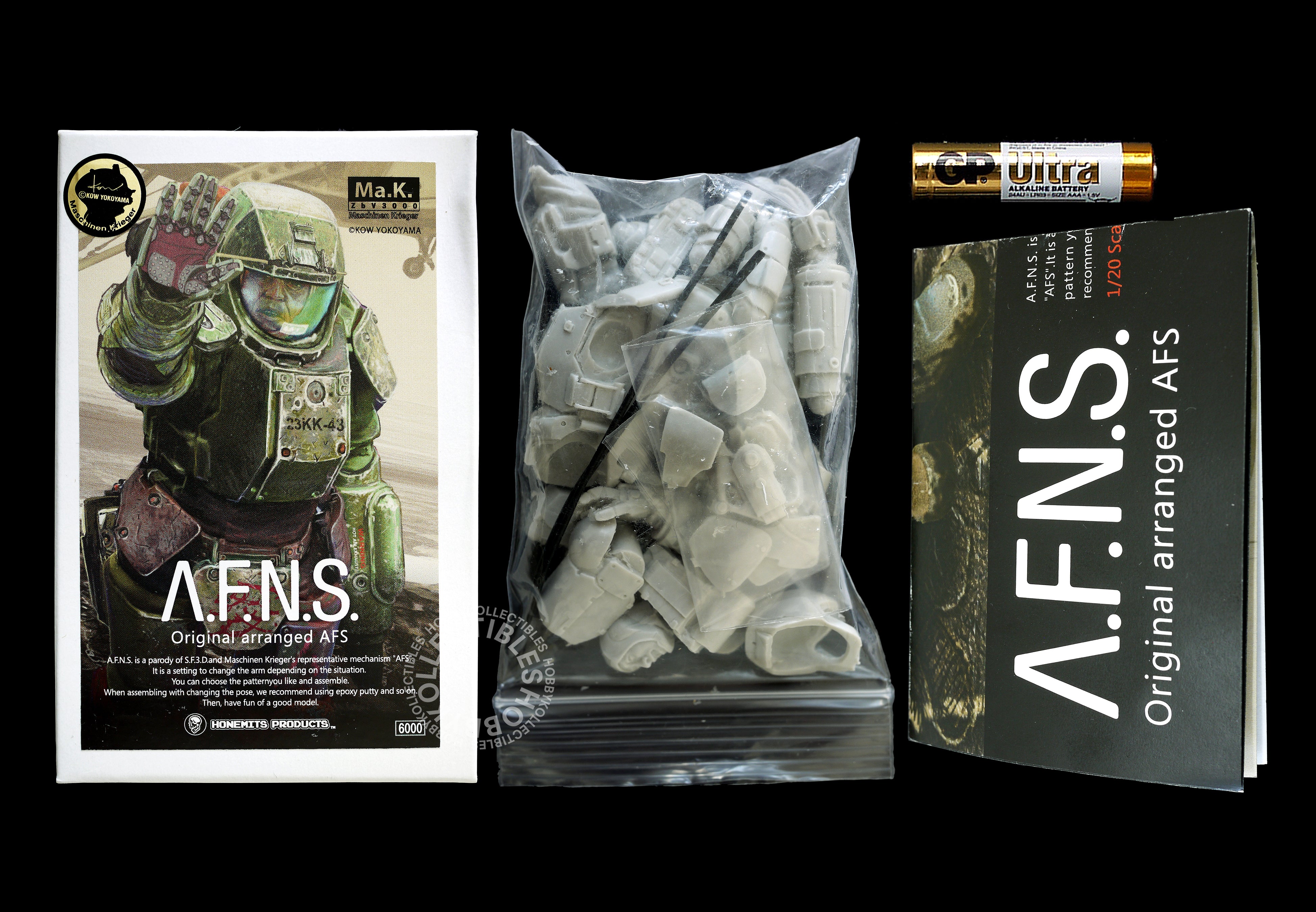 SOLD) Ma.K Honemits SF3D 1/20 Original Arranged AFNS Resin Model