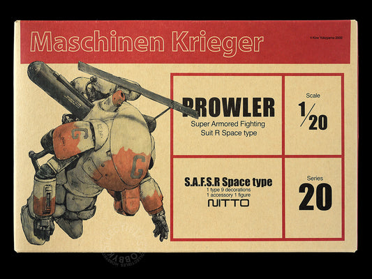 Ma.K Nitto SF3D 1/20 #20 SAFS R Prowler MISSING CAMO CARD & INSTRUCTION is PHOTOCOPY