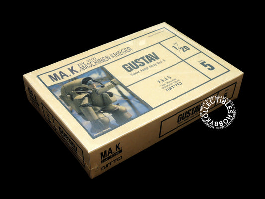 Ma.K Vintage Nitto SF3D 1/20 Gustav Model Kit Factory Sealed