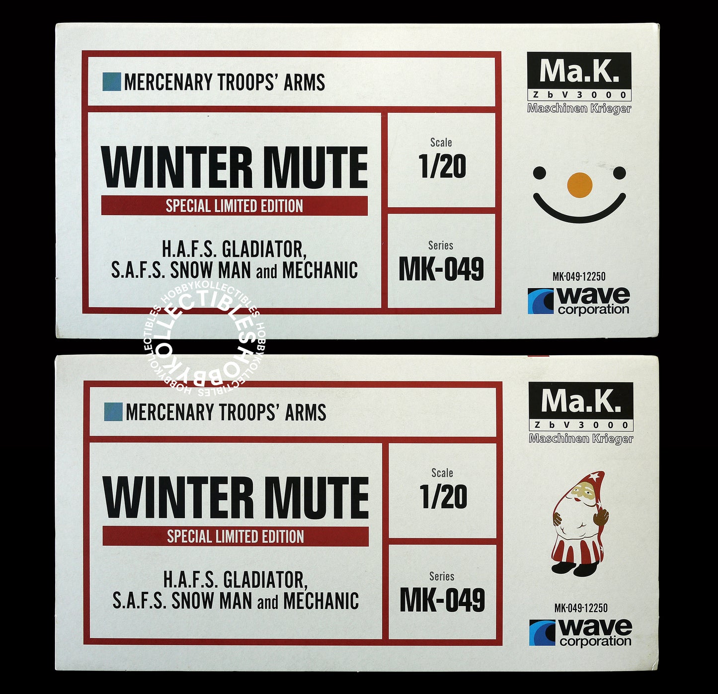 Ma.K Wave 1/20 Gladiator Snowman Winter Mute Limited Edition + BONUS