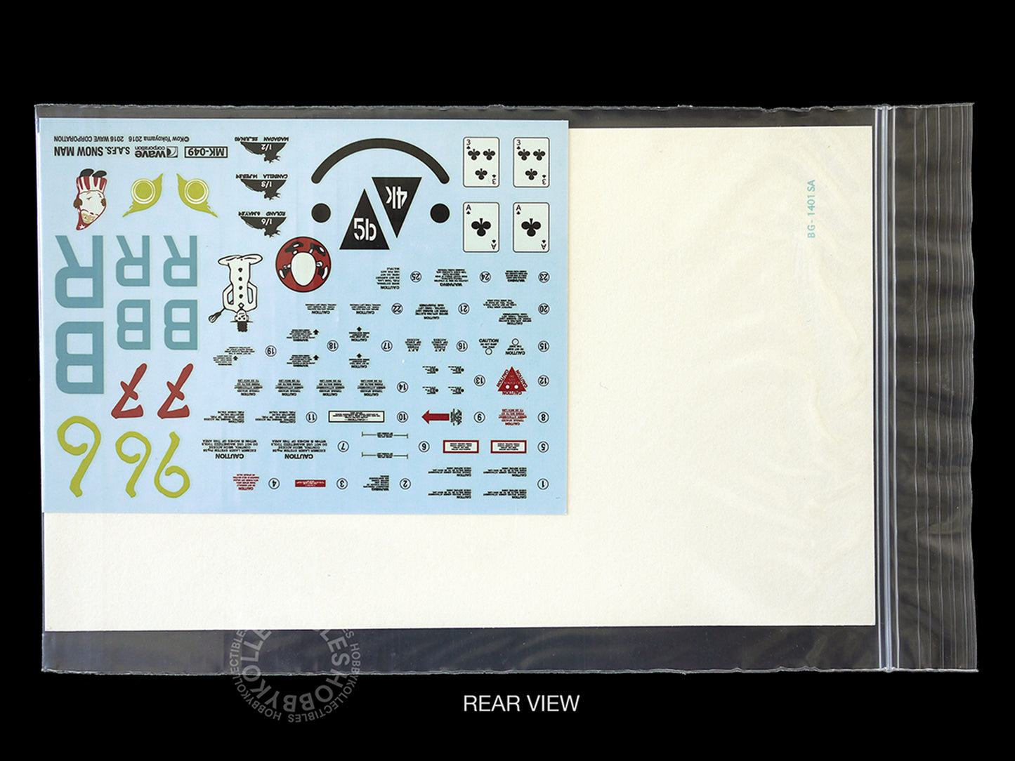 (SOLD) Ma.K Wave 1/20 Gladiator Snowman Winter Mute Limited Edition + BONUS