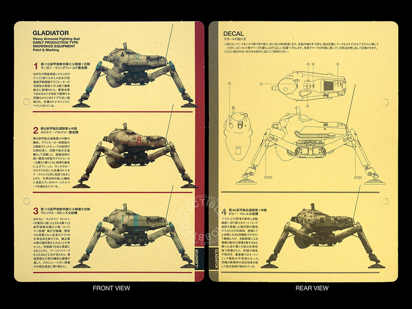 (SOLD) Ma.K Wave 1/20 Gladiator Snowman Winter Mute Limited Edition + BONUS