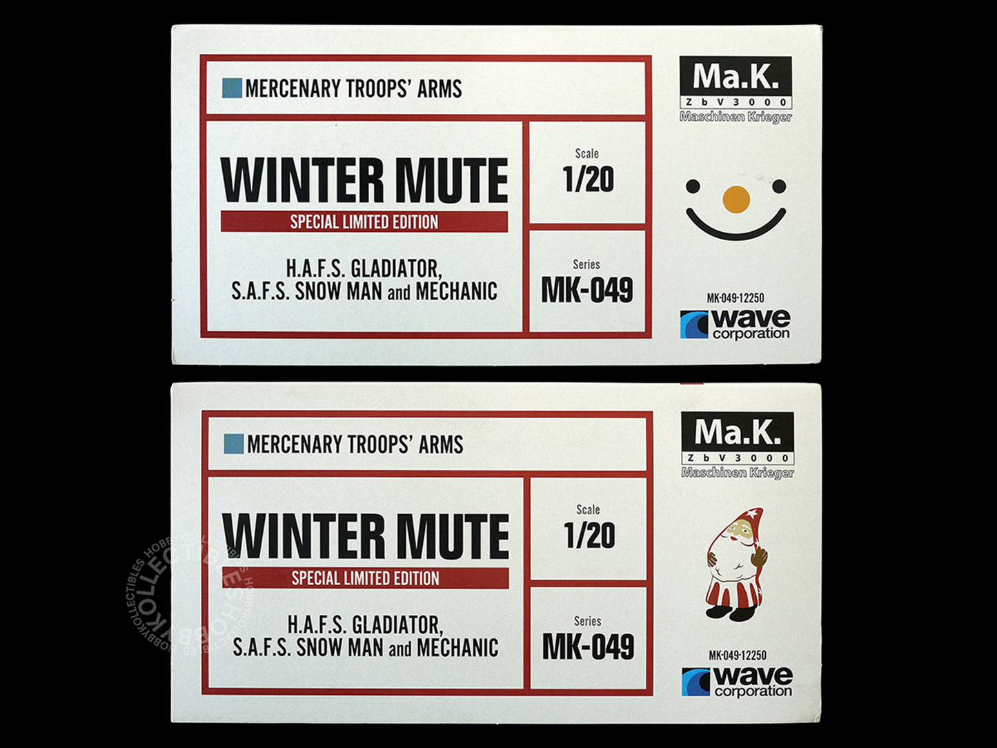 (SOLD) Ma.K Wave 1/20 Gladiator Snowman Winter Mute Limited Edition + BONUS