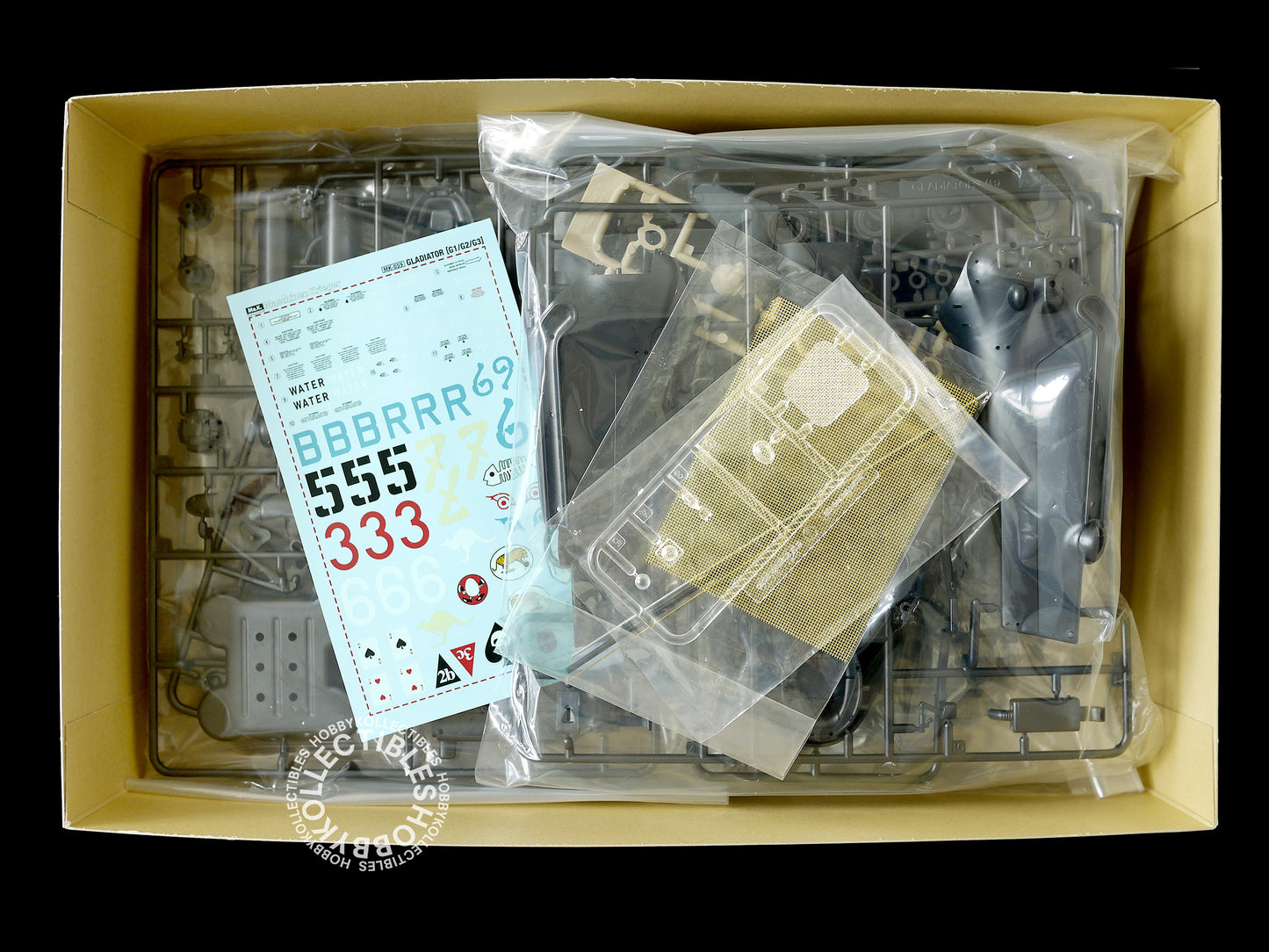 Ma.K Wave SF3D 1/20 HAFS Gladiator [G1/G2/G3] Model Kit