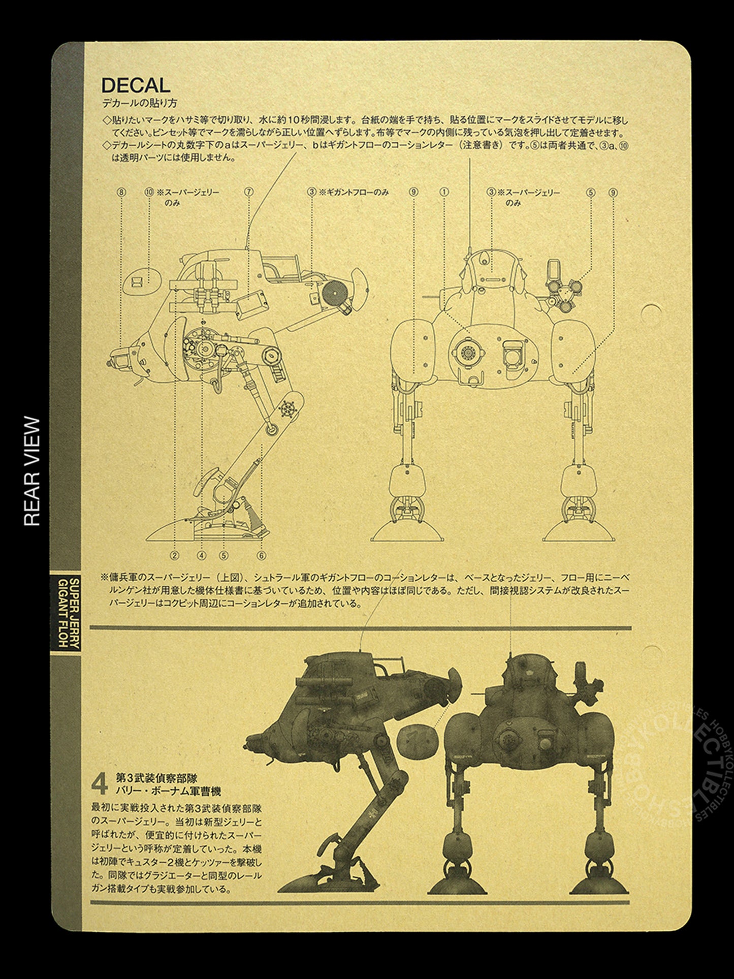 Ma.K Wave SF3D 1/20 Super Jerry F.2 Gigant Floh Model Kit