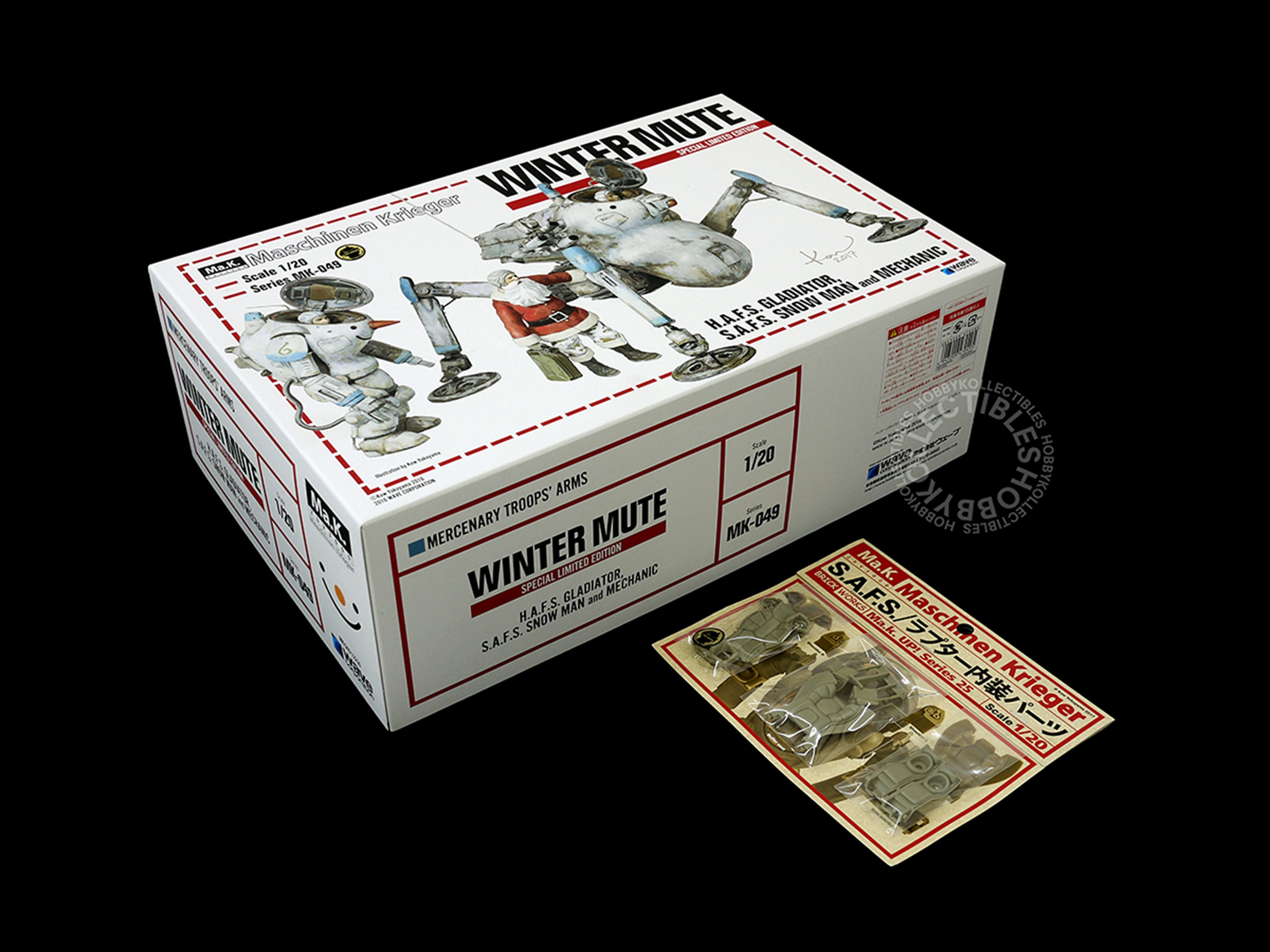 Ma.K Wave 1/20 Gladiator Snowman Winter Mute Limited Edition +