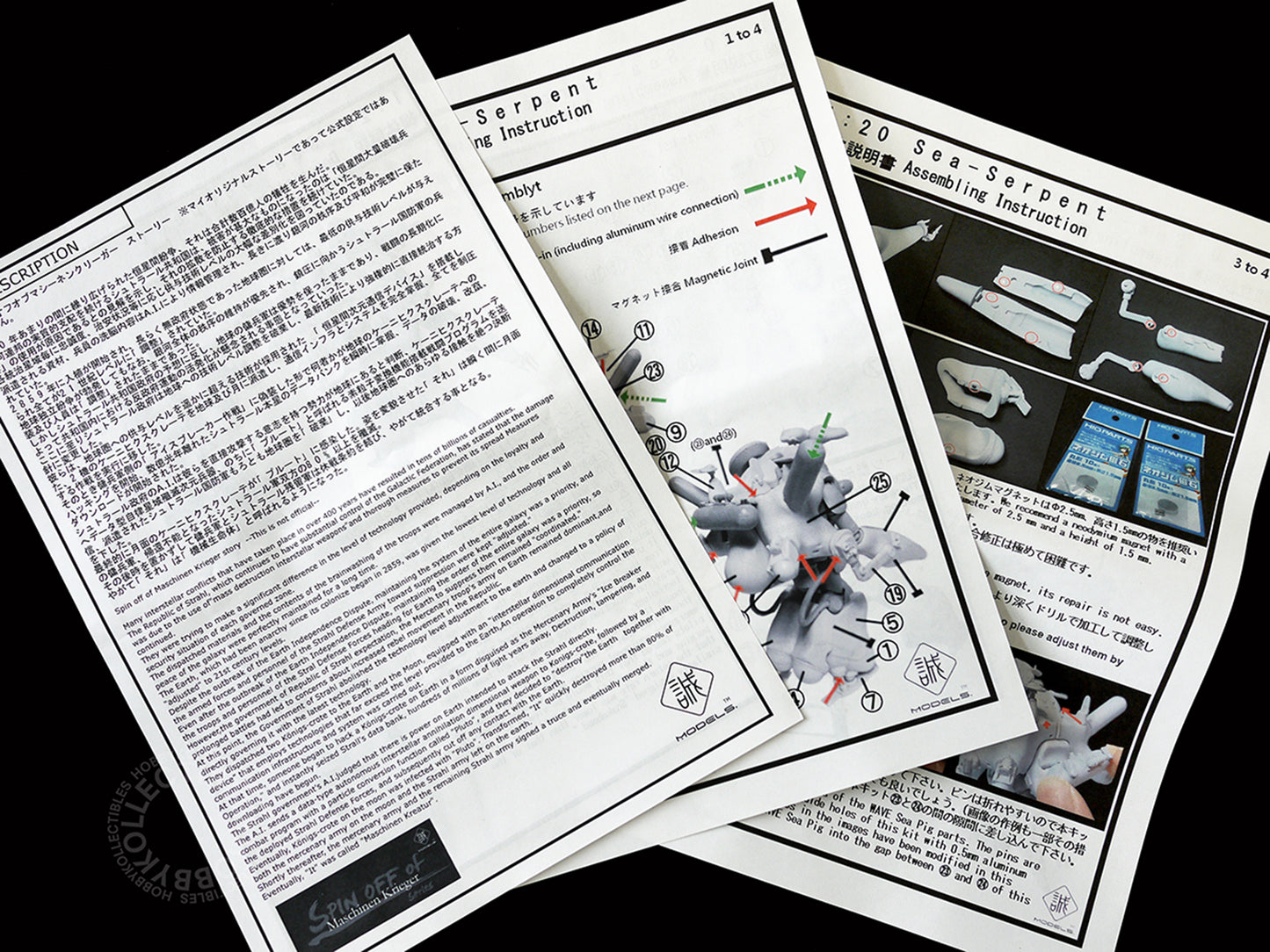 (SOLD) Makoto Ma.K 1/20 SAFS Sea Serpent Resin Conversion/Trans-Kit Maschinen Krieger