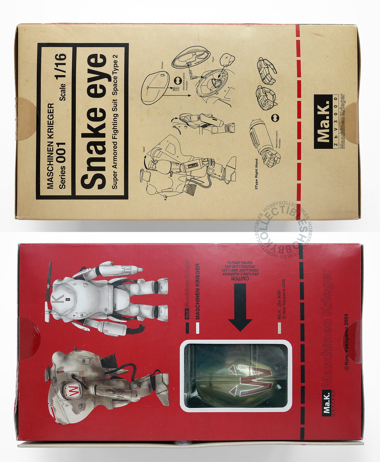 Ma.K Max Factory SF3D Vintage 1/16 Snake Eye [W] Action Figure Factory Sealed