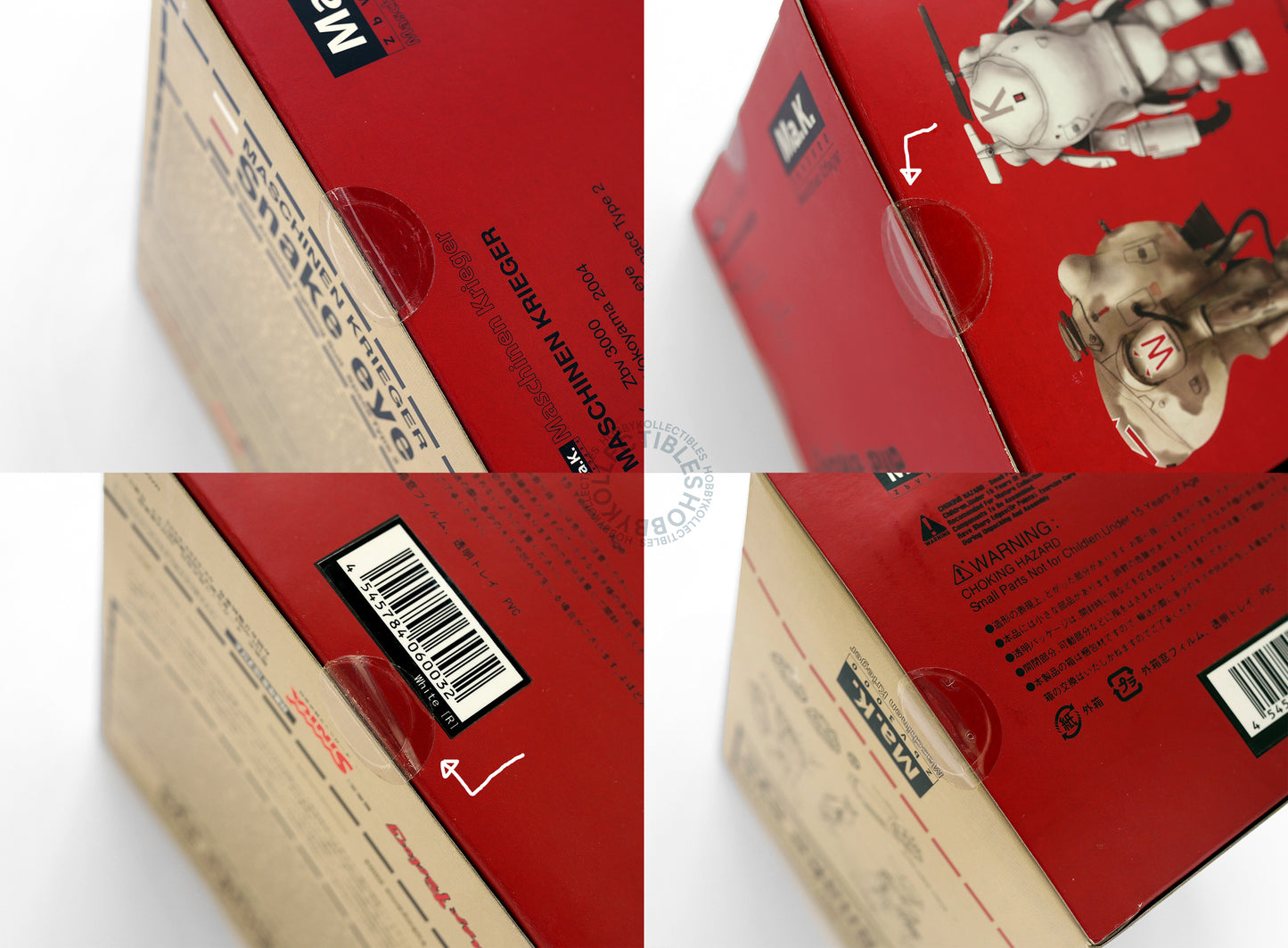 Ma.K Max Factory SF3D Vinatge 1/16 Snake Eye [R] Action Figure USED