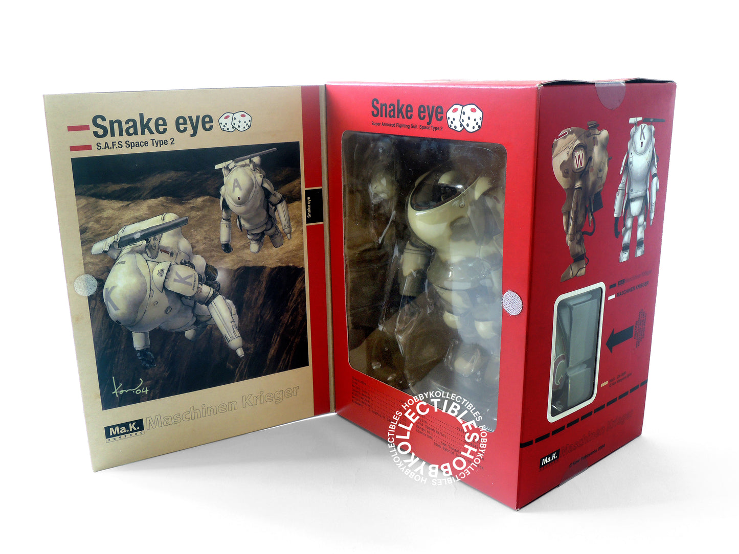 Ma.K Max Factory SF3D Vintage Mecha 1/16 Snake Eye [Q] Action Figure Factory Sealed