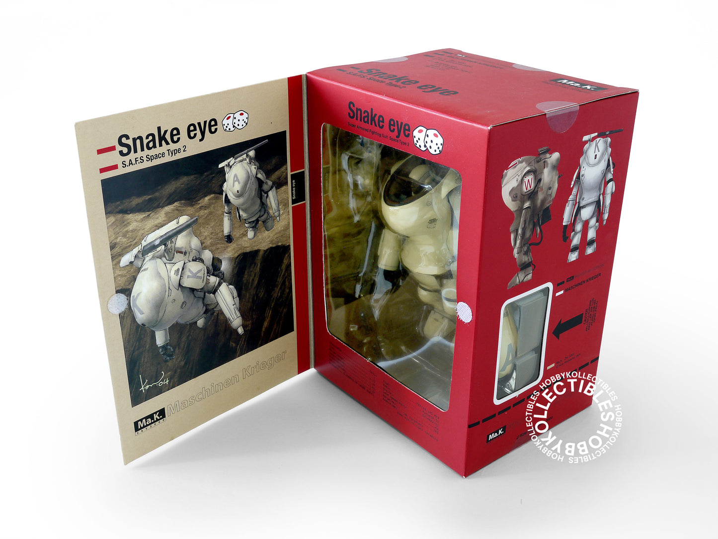 Ma.K Max Factory SF3D Vintage 1/16 Snake Eye [A] Action Figure Factory Sealed