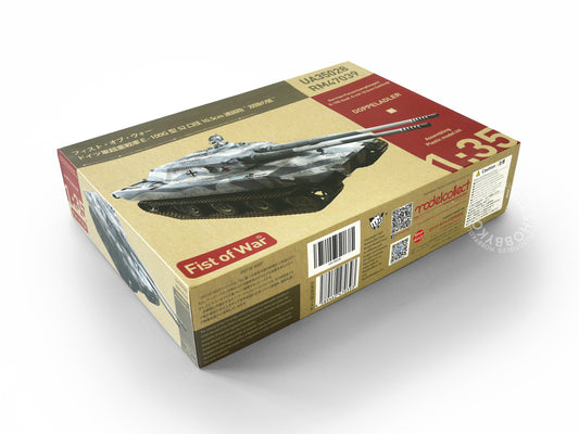 Modelcollect 1/35 Fist of War German E-100 Doppeladler Heavy Tank Model Kit
