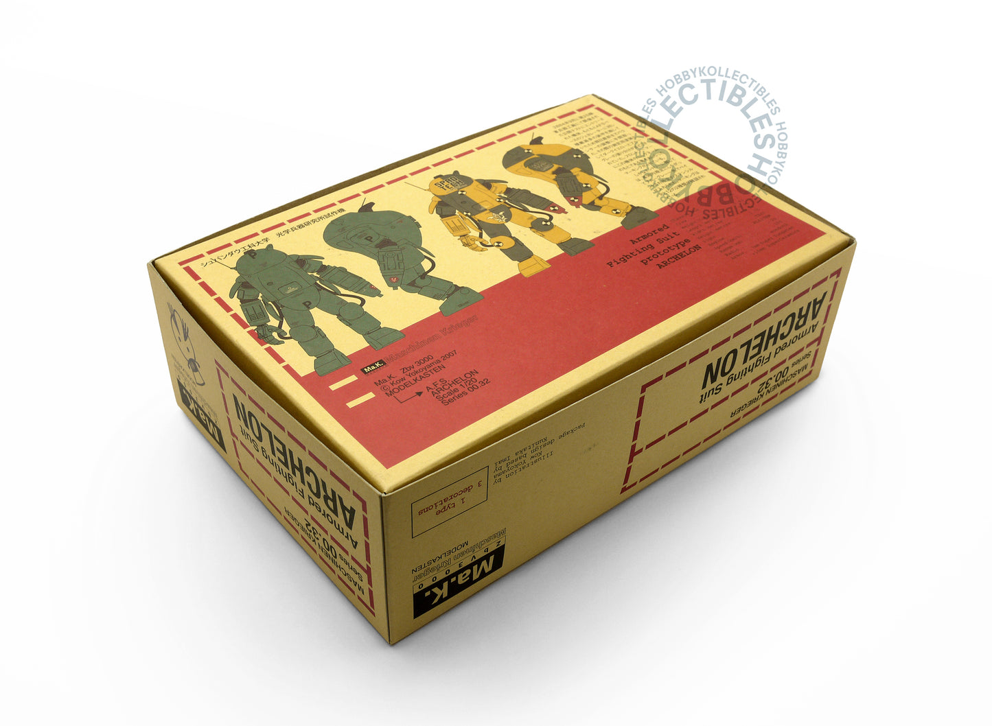 Ma.K Modelkasten Vintage 1/20 Archelon Resin/Plastic Model Kit