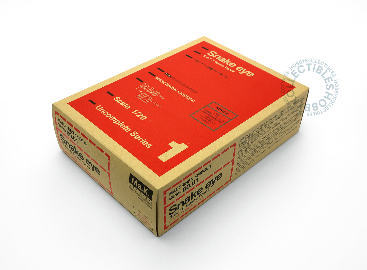 Ma.K Modelkasten SF3D Vintage #01 1/20 Snake Eye Resin Trans-Kit