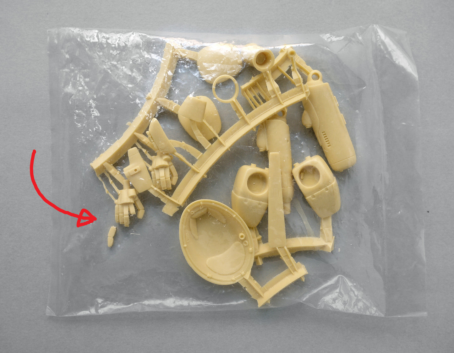 Ma.K Modelkasten SF3D Vintage #01 1/20 Snake Eye Resin Trans-Kit