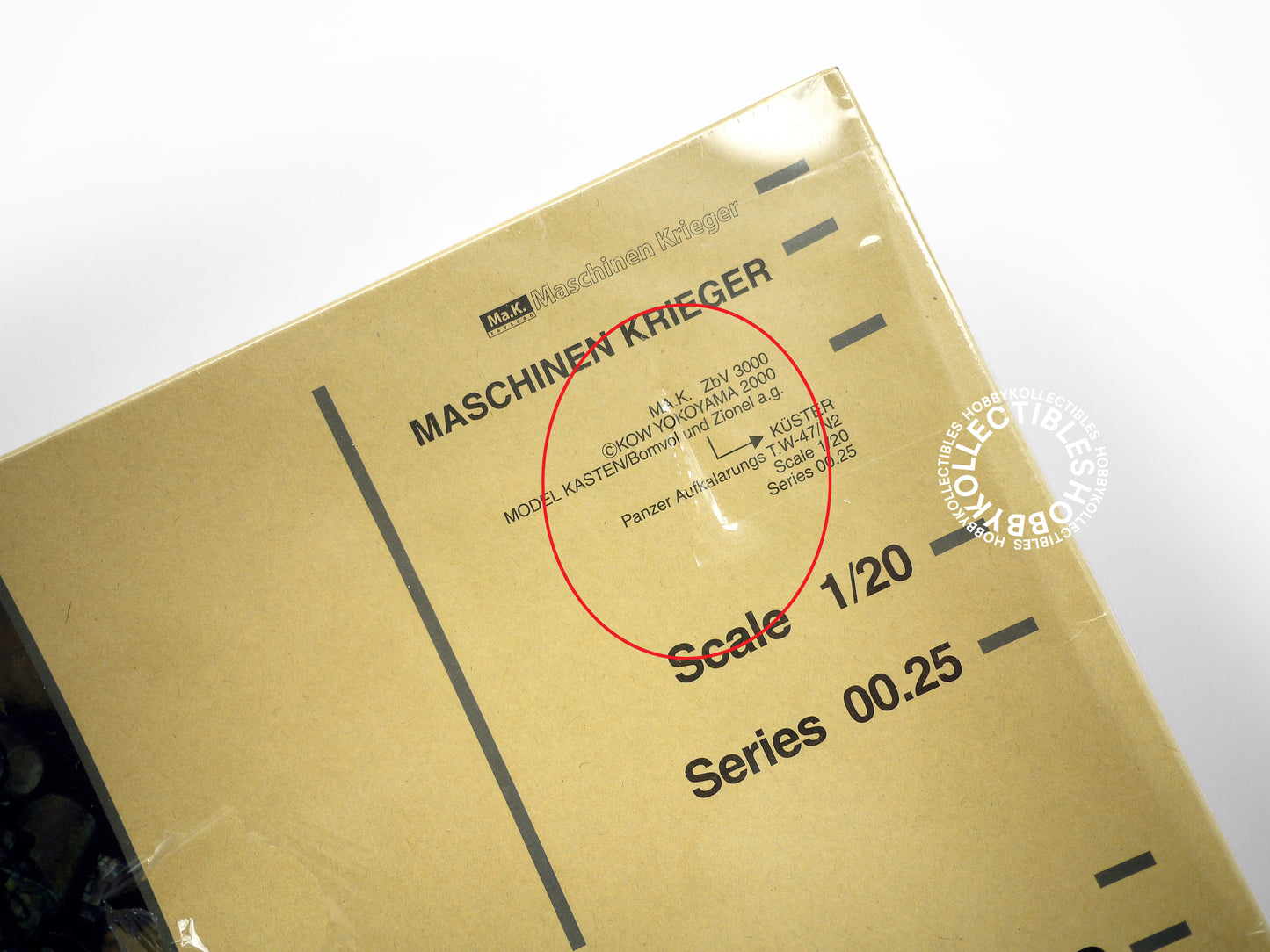 Ma.K Modelkasten Vintage 1/20 Küster Resin/Plastic Model Kit Factory Sealed