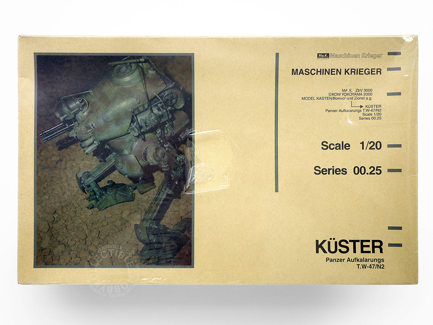 Ma.K Modelkasten Vintage 1/20 Küster Resin/Plastic Model Kit Factory Sealed