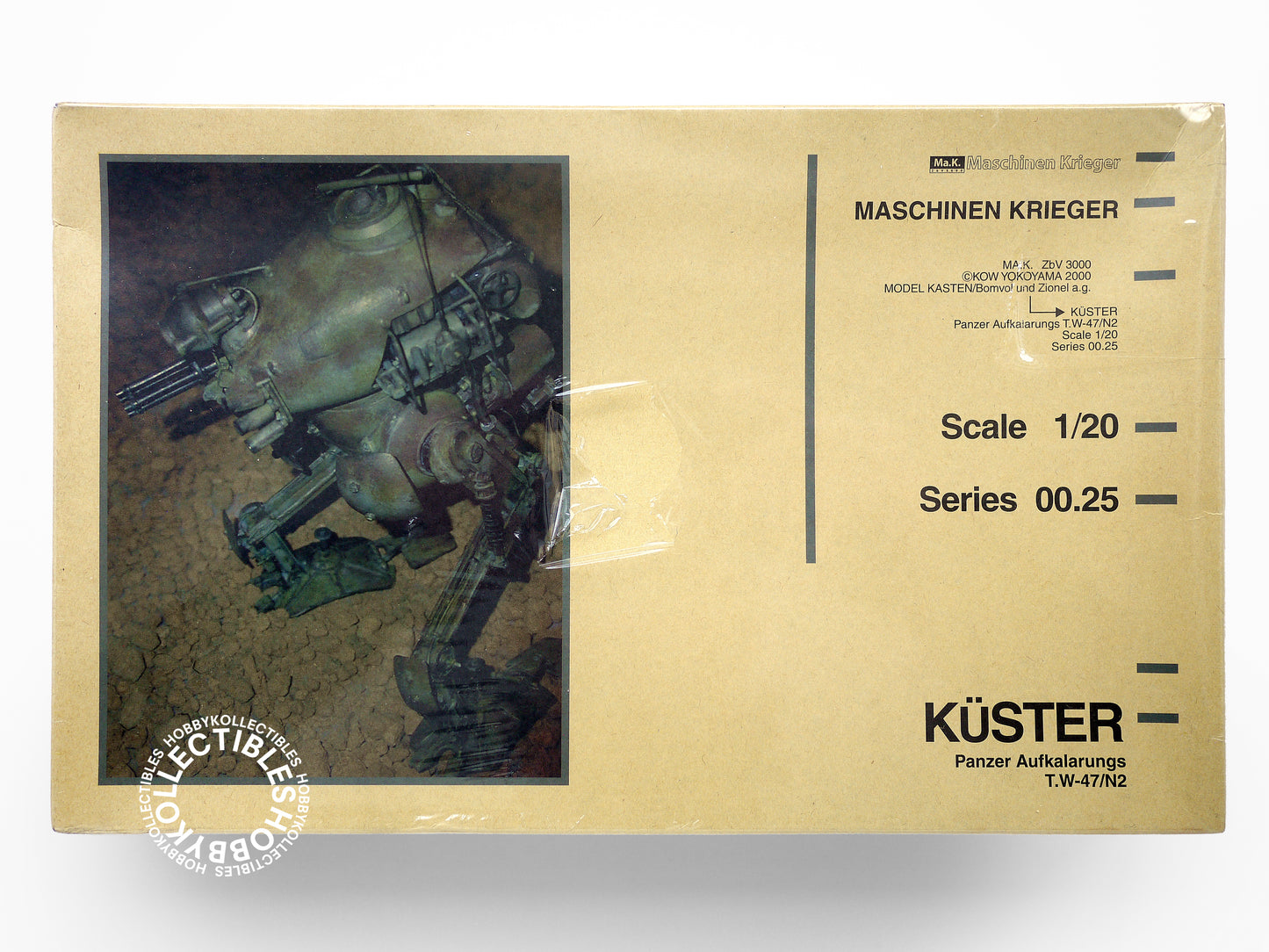 Ma.K Modelkasten Vintage 1/20 Küster Resin/Plastic Model Kit Factory Sealed