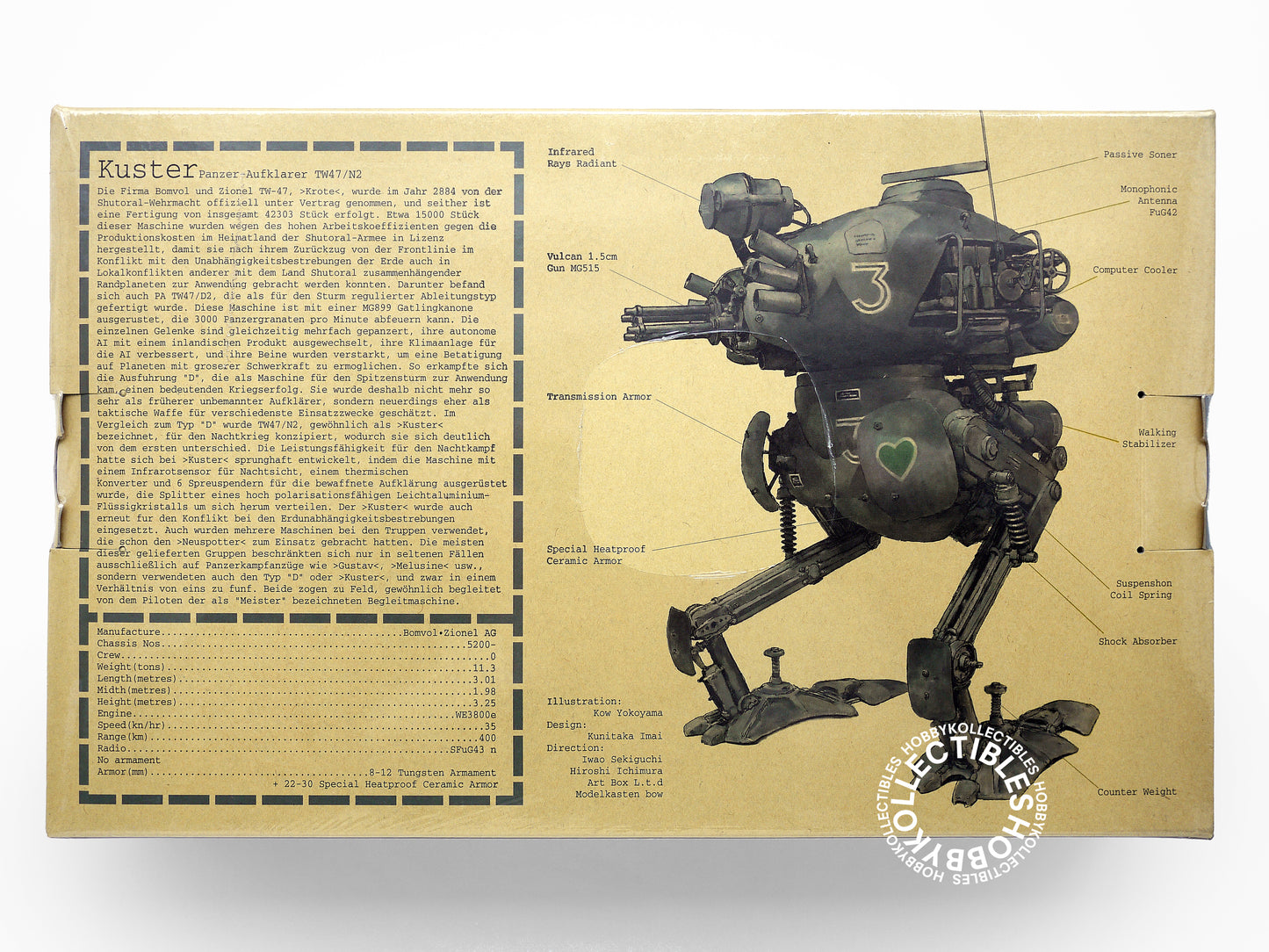 Ma.K Modelkasten Vintage 1/20 Küster Resin/Plastic Model Kit Factory Sealed