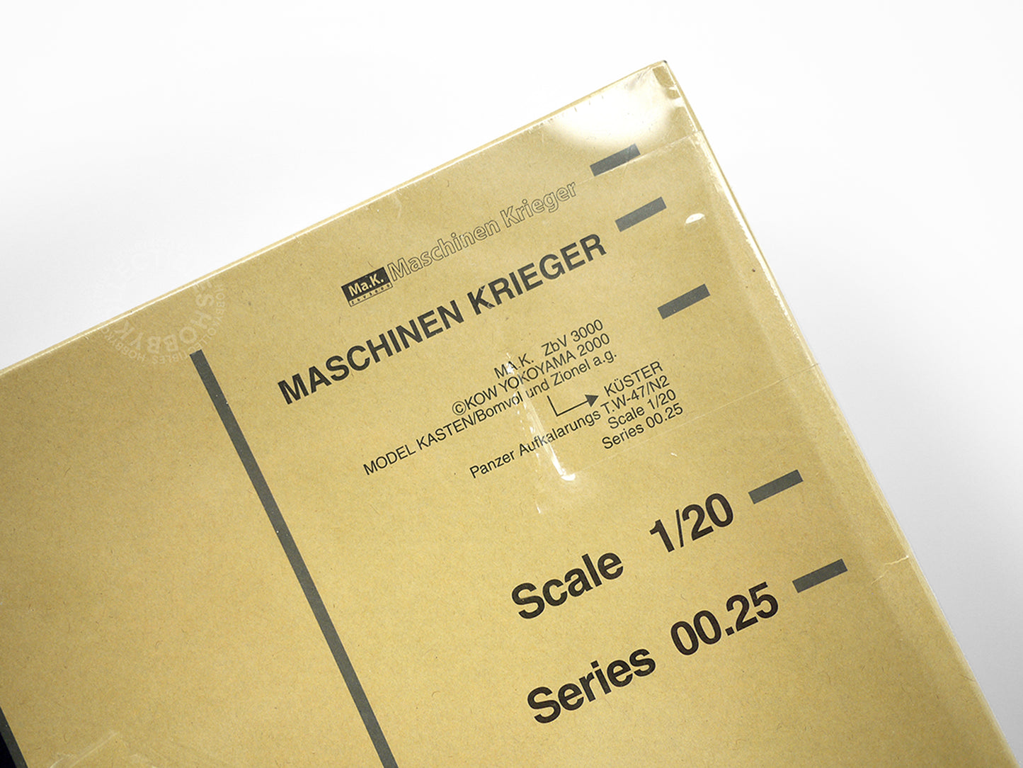 Ma.K Modelkasten Vintage 1/20 Küster Resin/Plastic Model Kit Factory Sealed