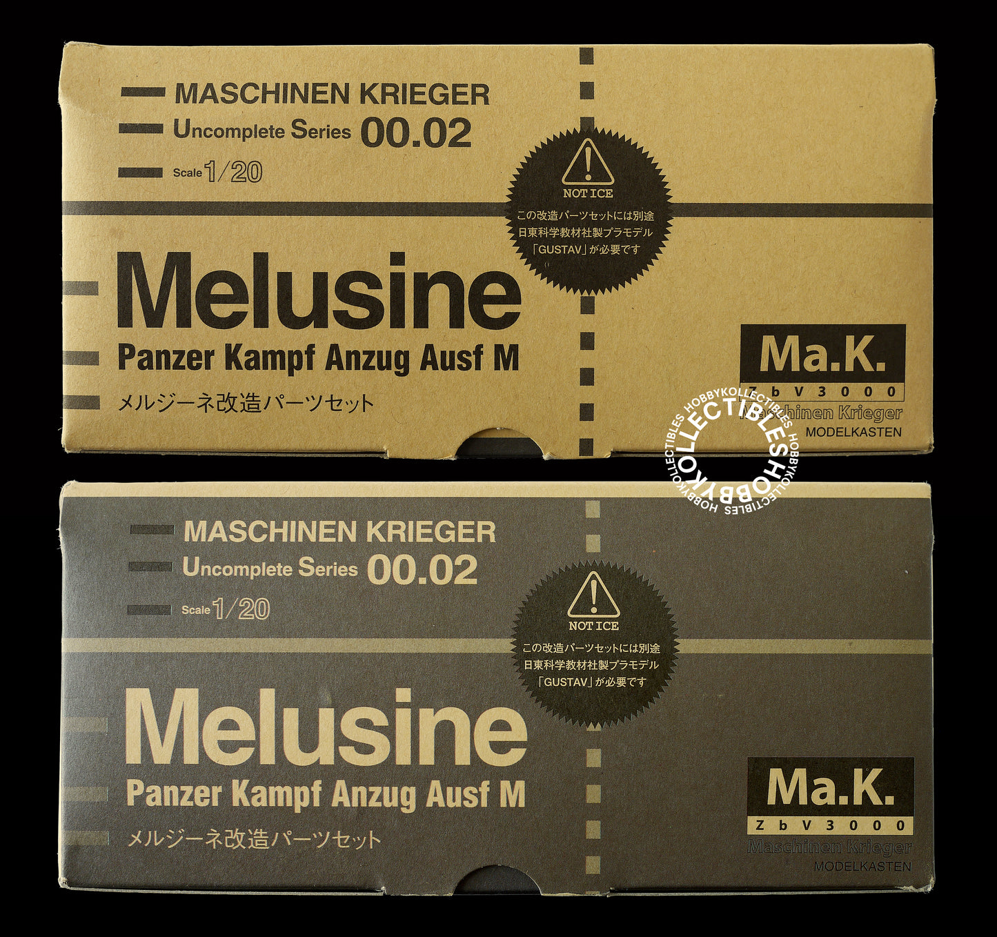 Ma.K SF3D Modelkasten Vintage 1/20 Melusine Resin TransKit