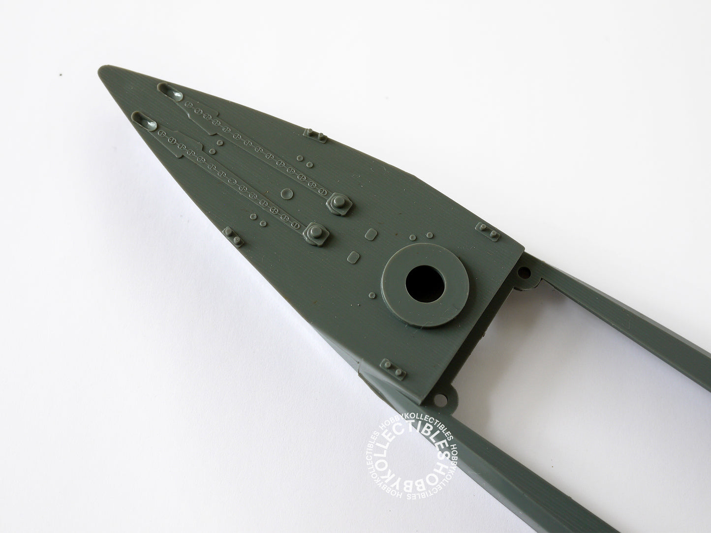 Nichimoco Vintage 1/720 30cm Japan Military HIJMS Mutsu Motorised Battleship