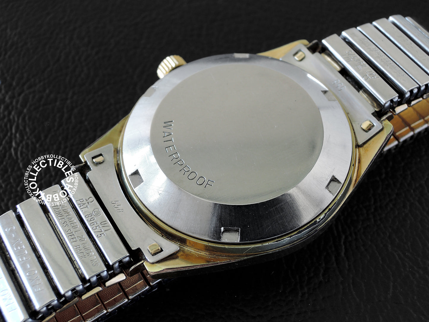 Omega Vintage Gold Plated Automatic Date Wrist Watch