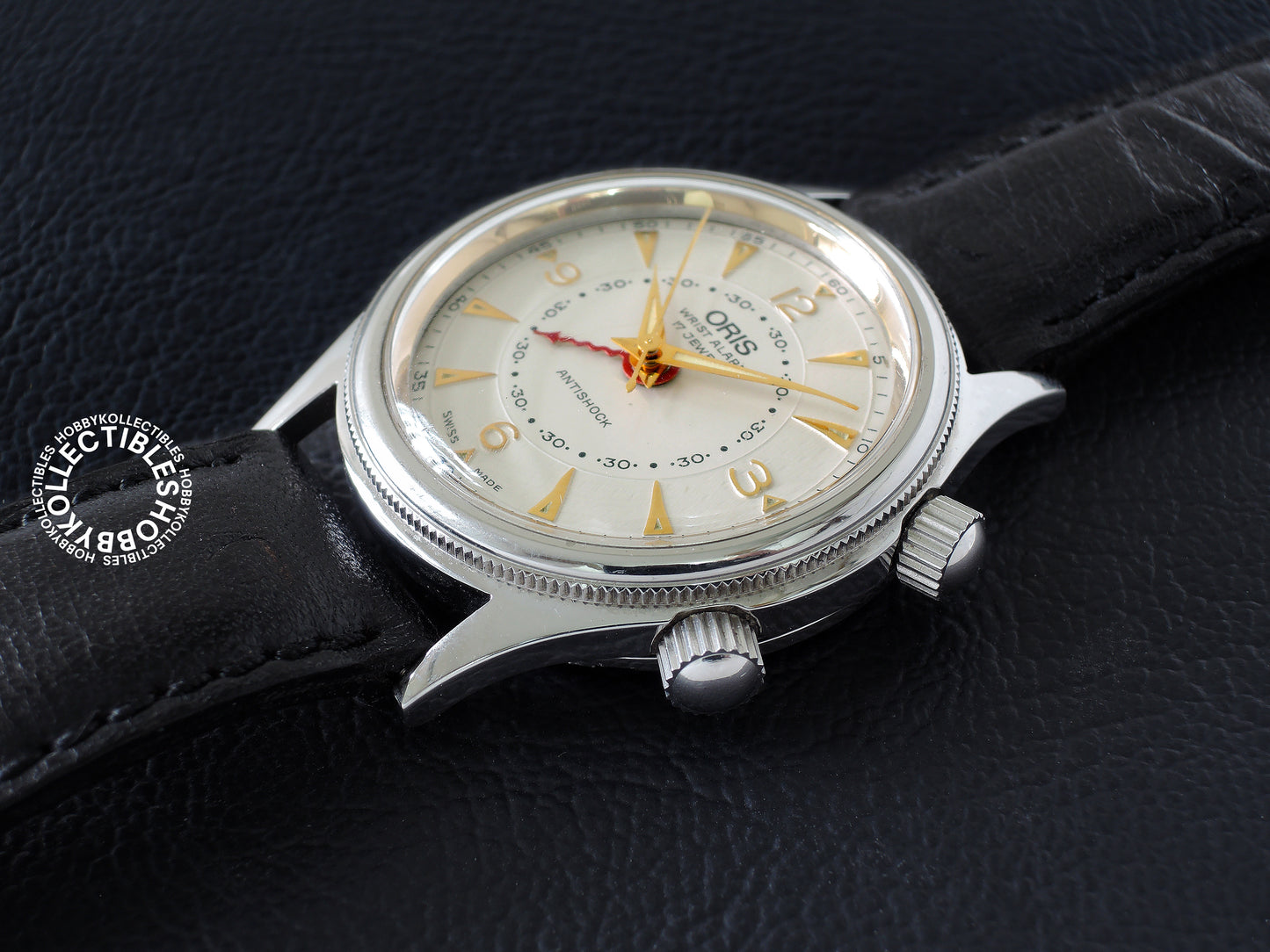 Swiss Oris Alarm Stainless Steel Wrist Watch Limited Edition