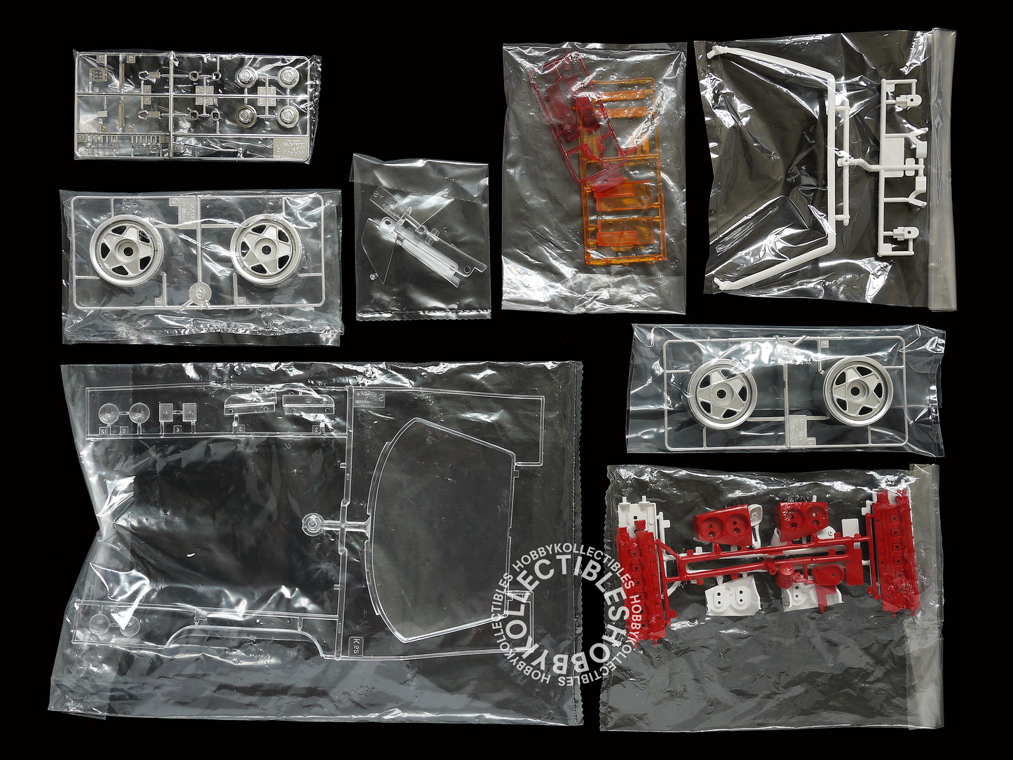 Pocher Rivarossi 1/8 Ferrari Testarossa Spider Metal Body K52 White Color Plastic Model Kit