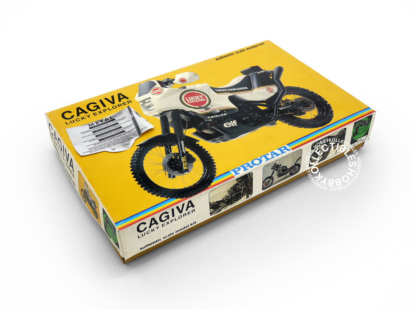Protar 1/9 Cagiva Lucky Explorer Mod. 209 Metal Frame Motorcycle Kit