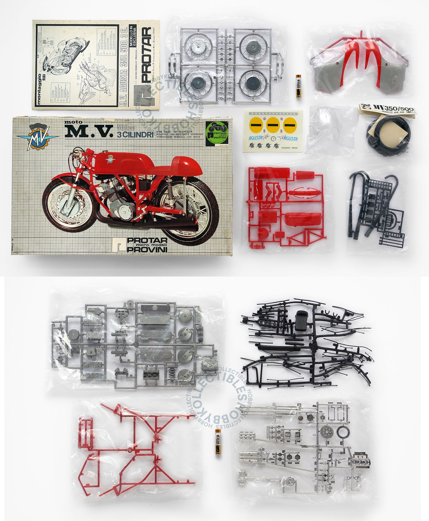 Protar Vintage 1/9 MOTO MV Mod.119 Motorcycle Model Kit